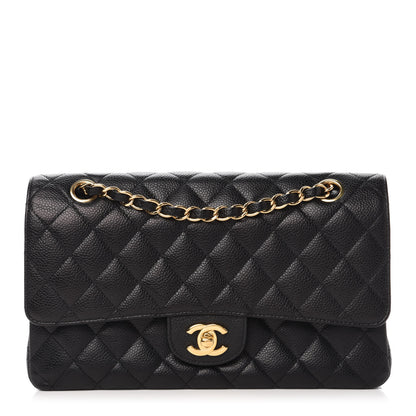 Chanel Caviar Quilted Medium Double Flap Black 1 of 11