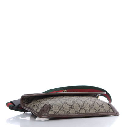 Gucci GG Supreme Monogram Neo Vintage Web Belt Bag Brown 4 of 9