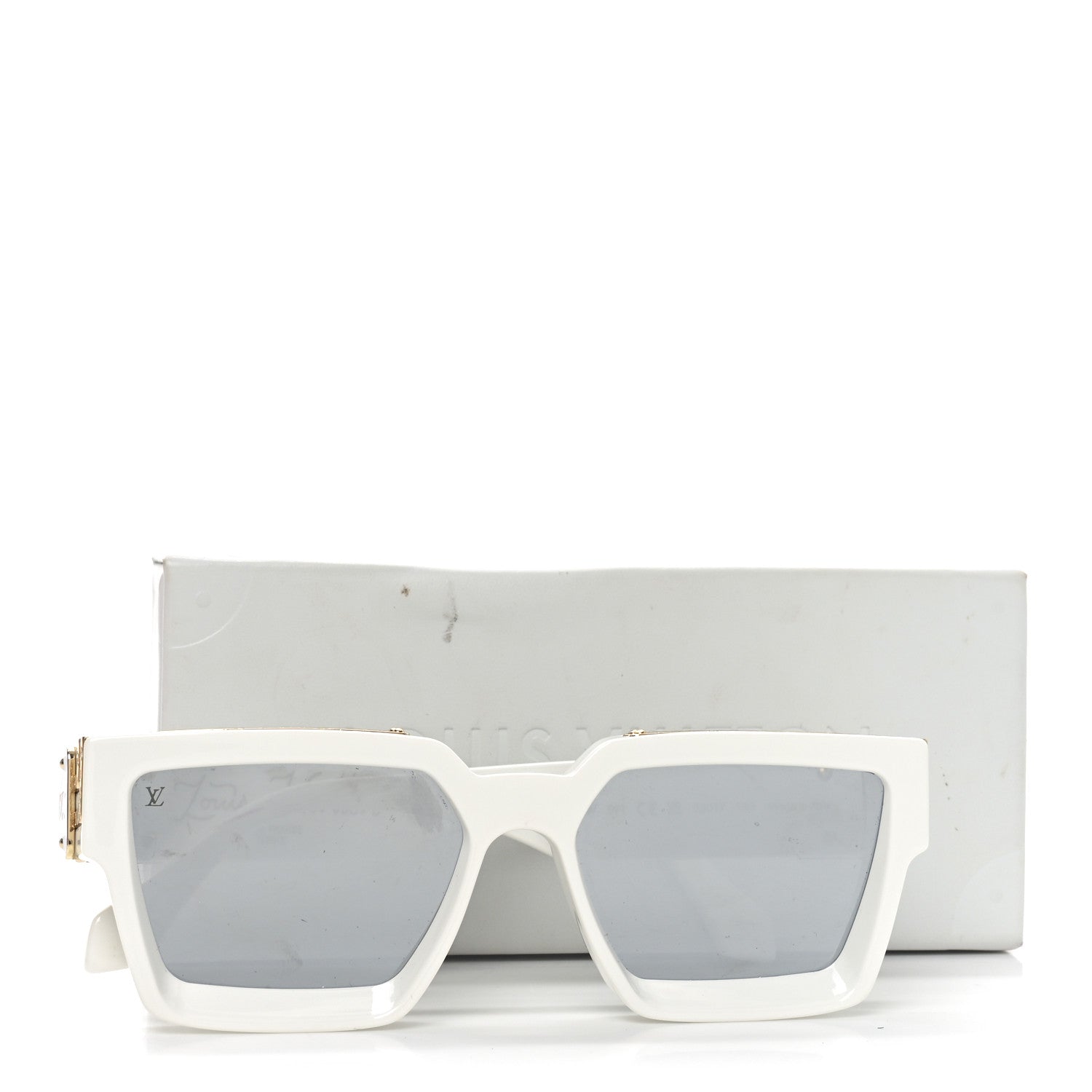 Louis Vuitton Acetate 1.1 Millionaires Z1166W Sunglasses White 7 of 8