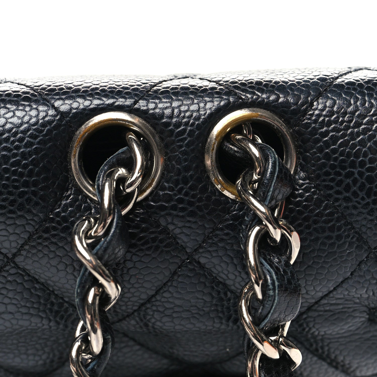 Chanel Caviar Quilted Jumbo Single Flap Black 13 of 13