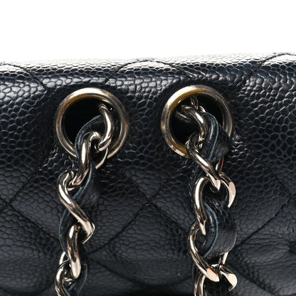 Chanel Caviar Quilted Jumbo Single Flap Black 13 of 13