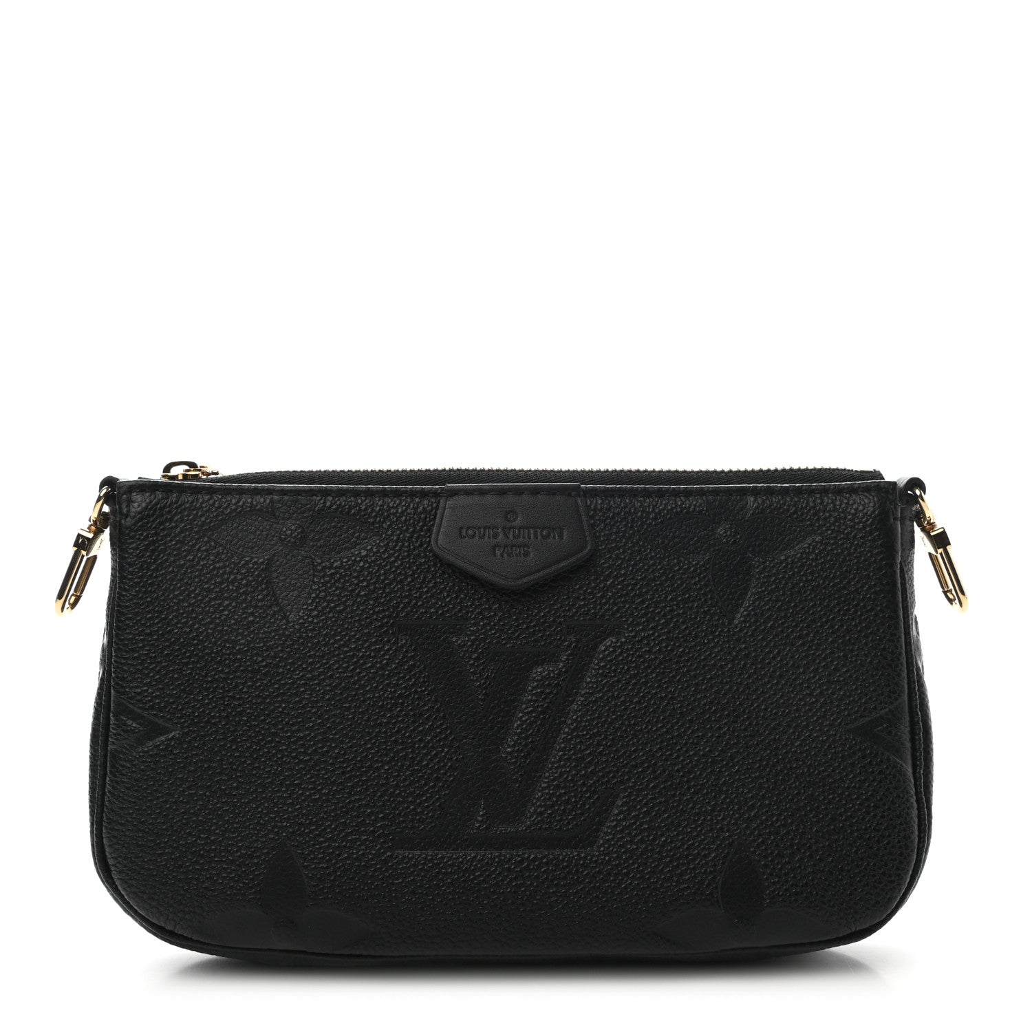 Louis Vuitton Empreinte Monogram Giant Multi Pochette Accessories Mini Pochette Black 1 of 5