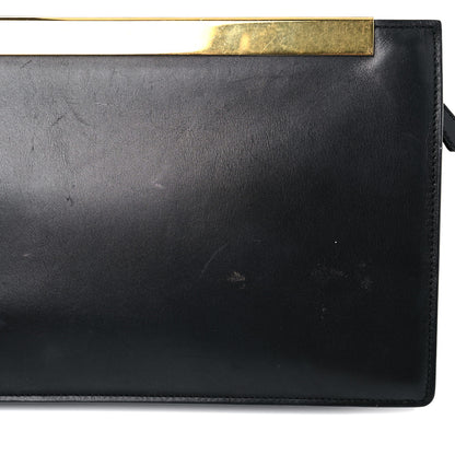Saint Laurent Leather Lutetia Clutch Black 25 of 29