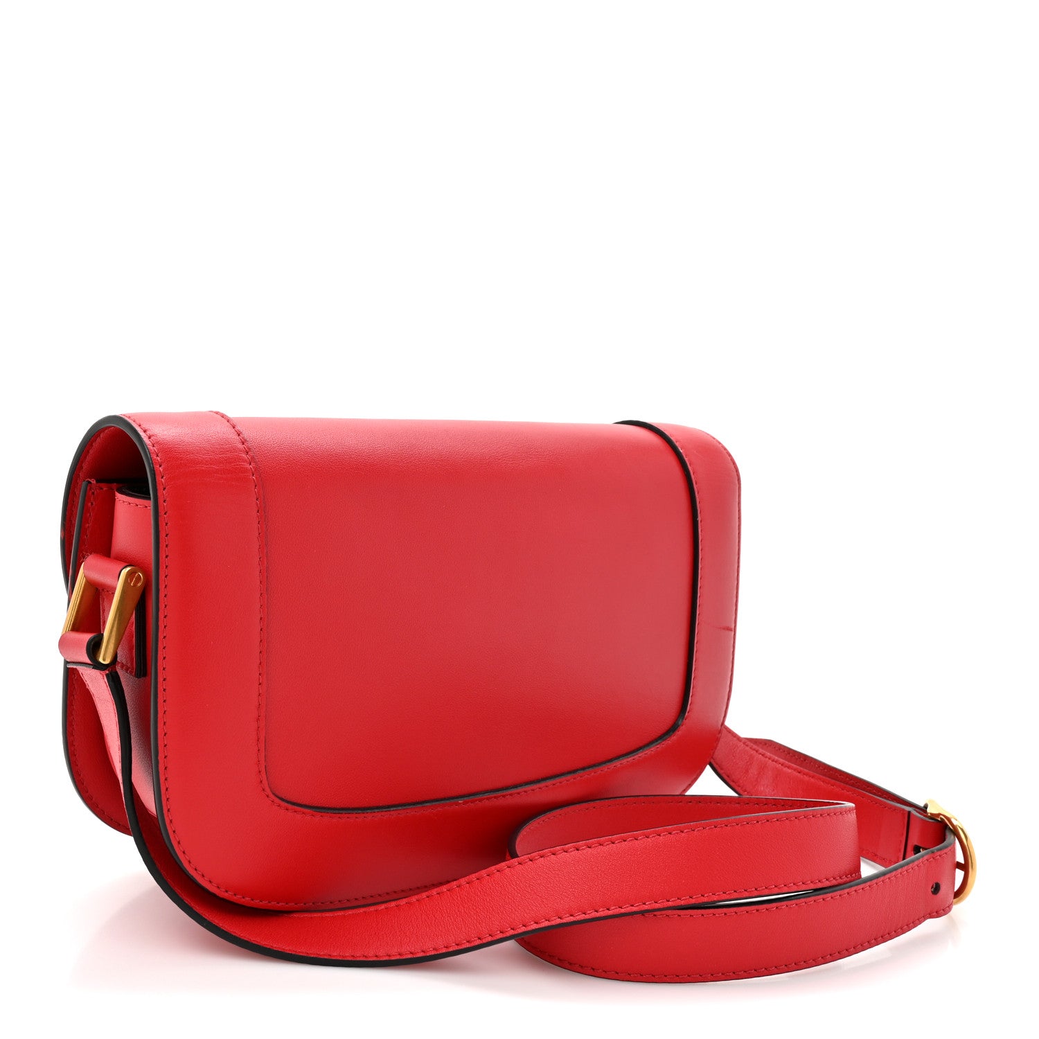 Valentino Garavani Smooth Calfskin Supervee Shoulder Bag Rouge Pur 3 of 9