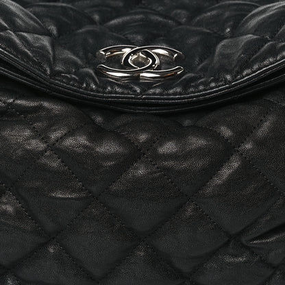 Chanel Washed Lambskin Chain Around Hobo Black 8 of 10