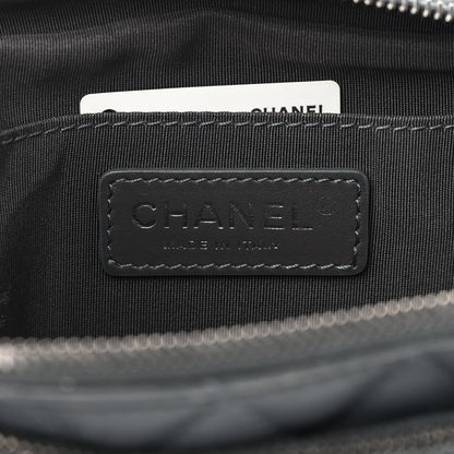 Chanel Calfskin Quilted Waist Bag Dark Grey 5 of 8