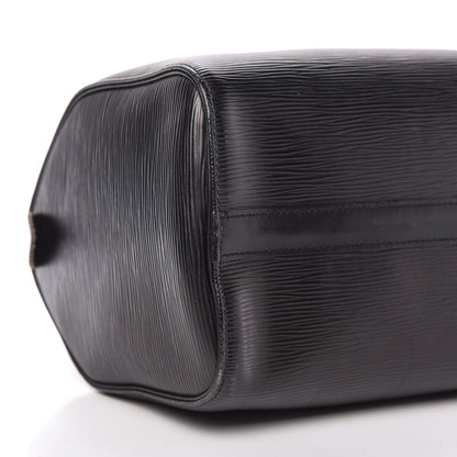 Louis Vuitton Epi Speedy 25 Black 6 of 11