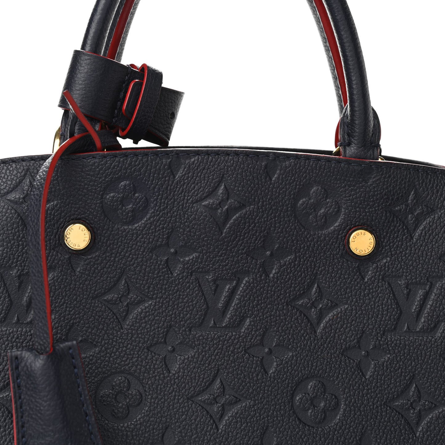 Empreinte Montaigne BB Marine Rouge