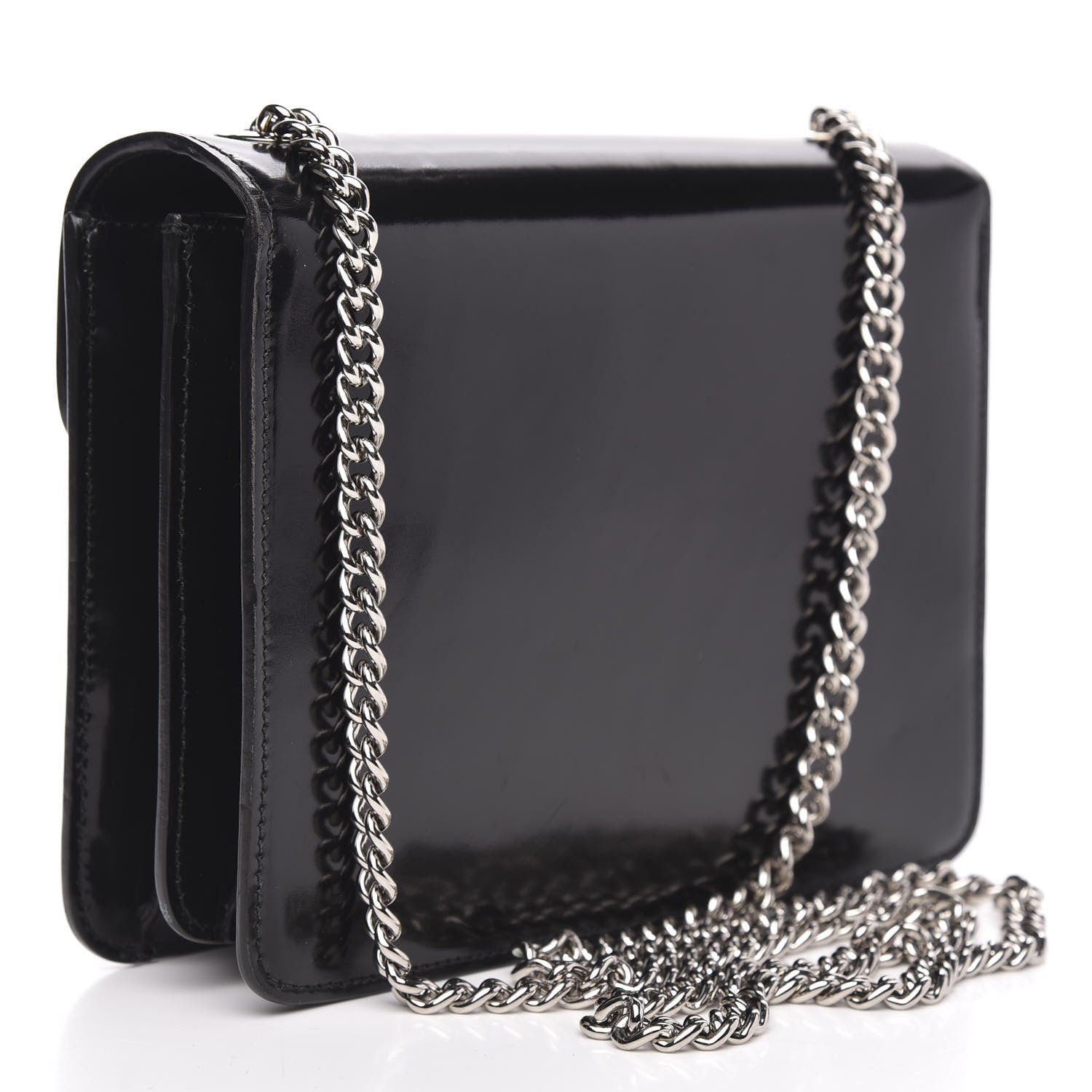 Gucci Shade Lux Calfskin Small Interlocking G Shoulder Bag Black 3 of 11