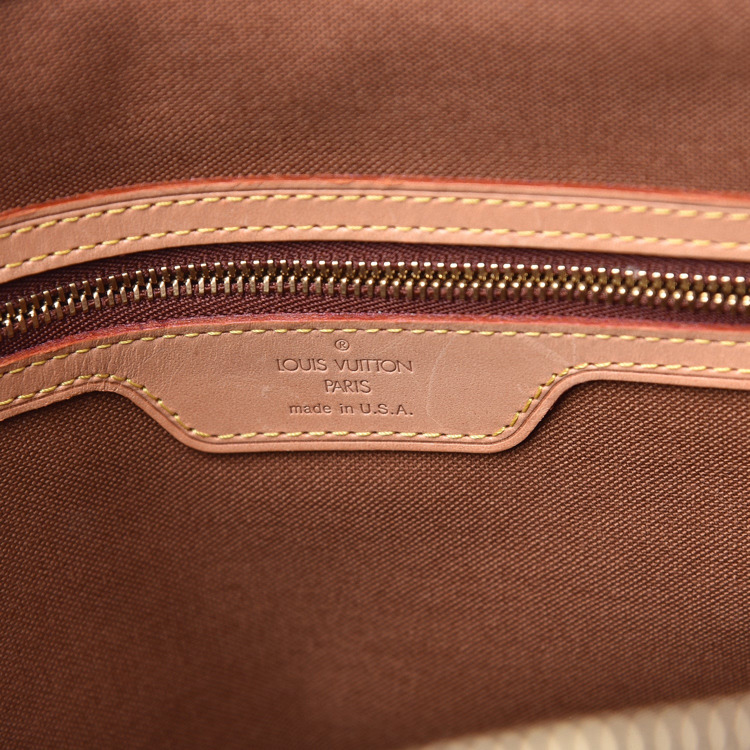 Louis Vuitton Monogram Cabas Mezzo 6 of 11