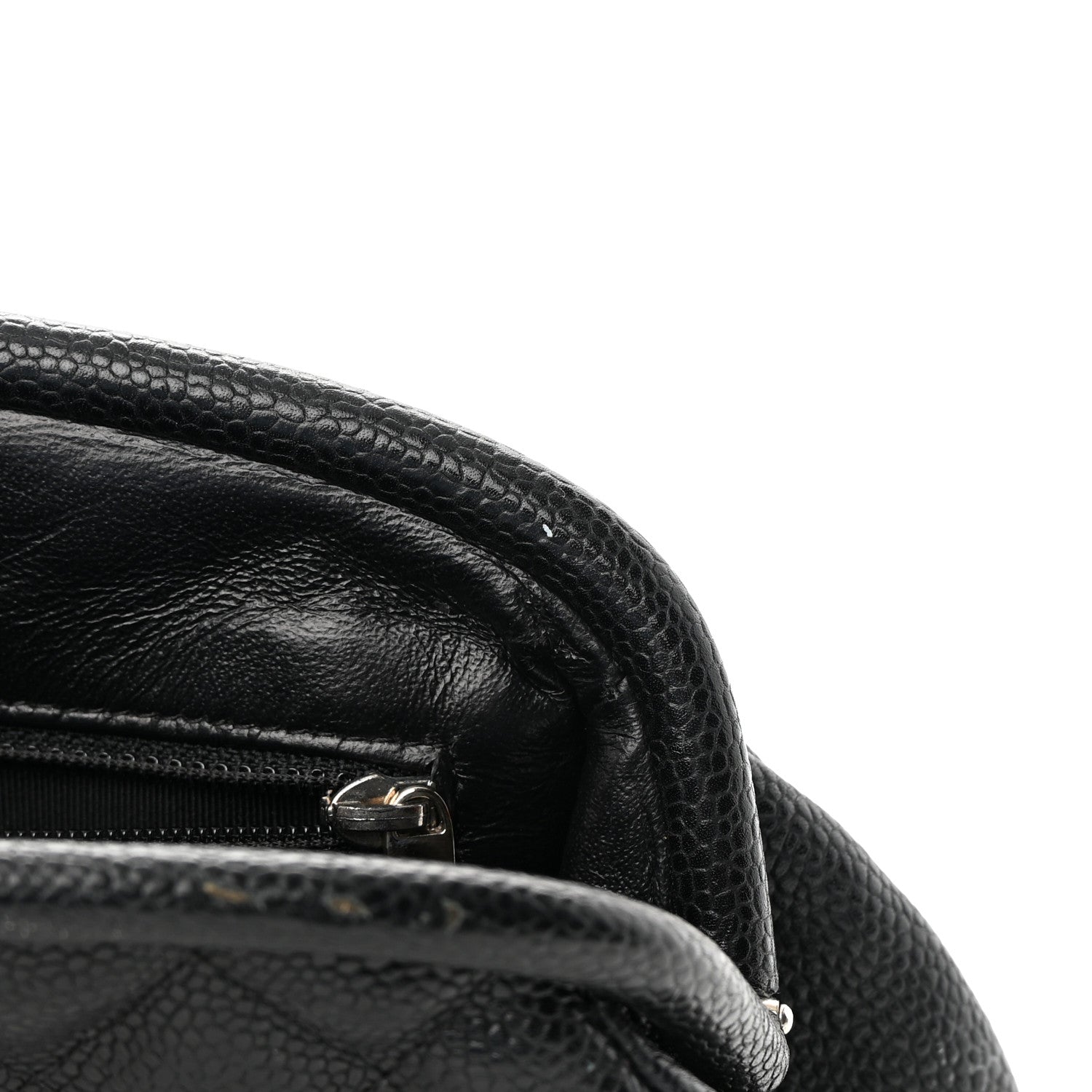 Chanel Caviar Quilted Timeless Clutch Black 8 of 13