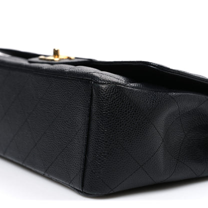 Chanel Caviar Quilted Maxi Double Flap Black 10 of 10