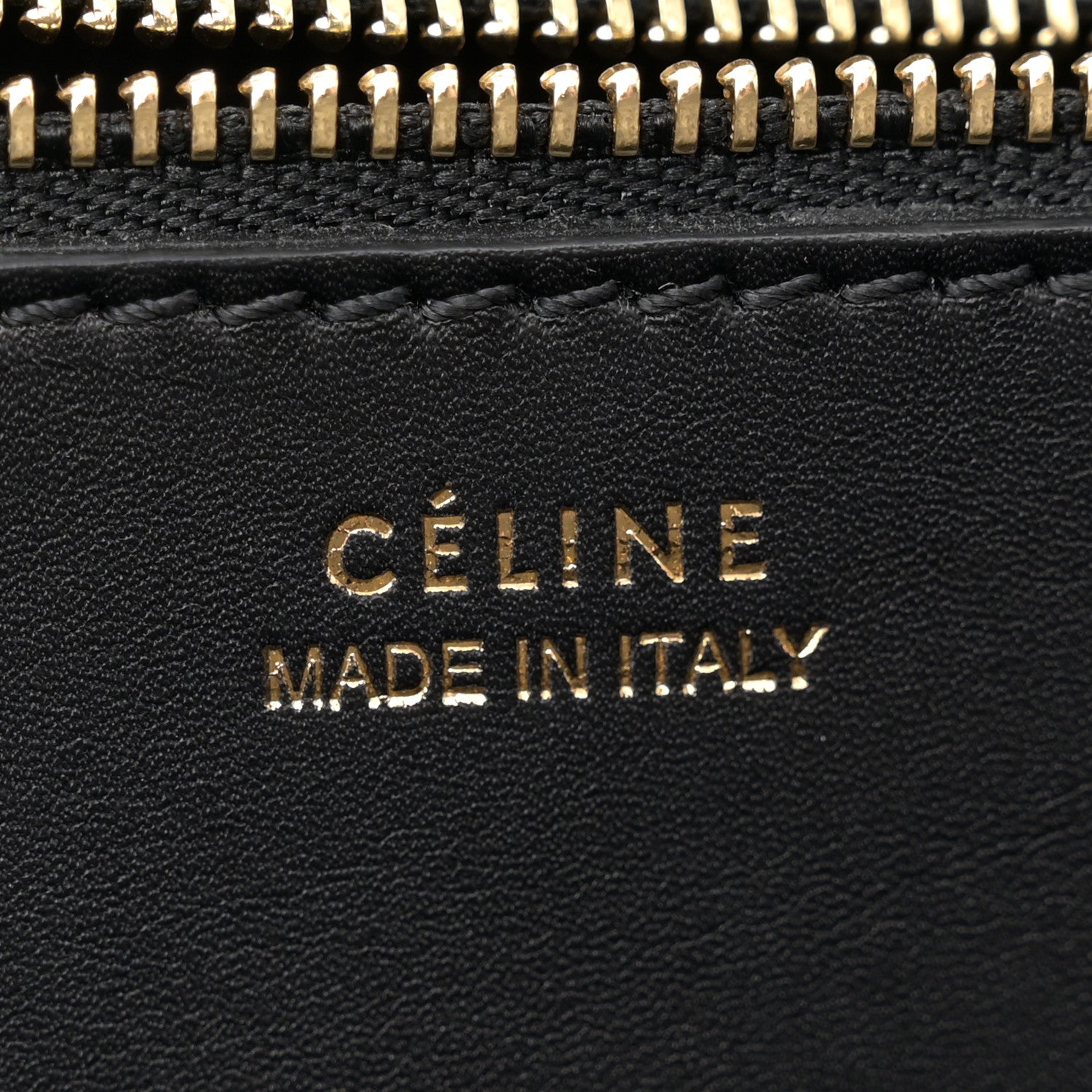 Celine Snakeskin Small Tie Knot Tote Black 6 of 13