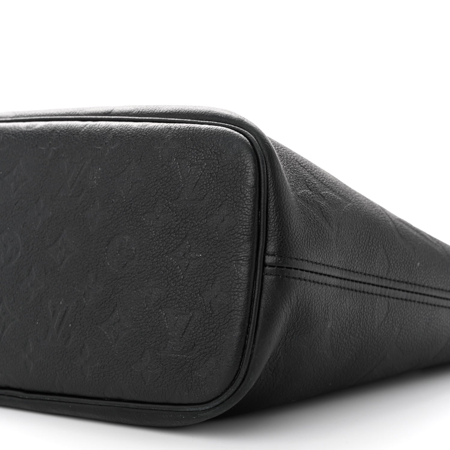 Louis Vuitton Empreinte Monogram Giant Neverfull MM Black 9 of 11