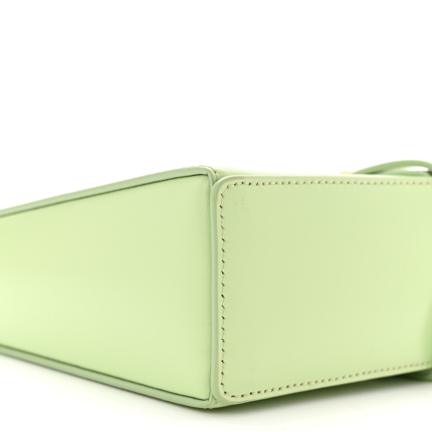 Givenchy Box Calfskin Mini Cut Out Shoulder Bag Pistachio 9 of 10