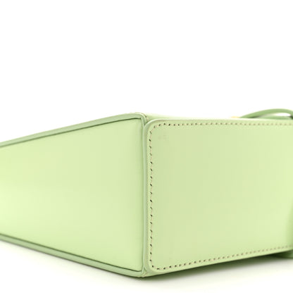 Givenchy Box Calfskin Mini Cut Out Shoulder Bag Pistachio 9 of 10