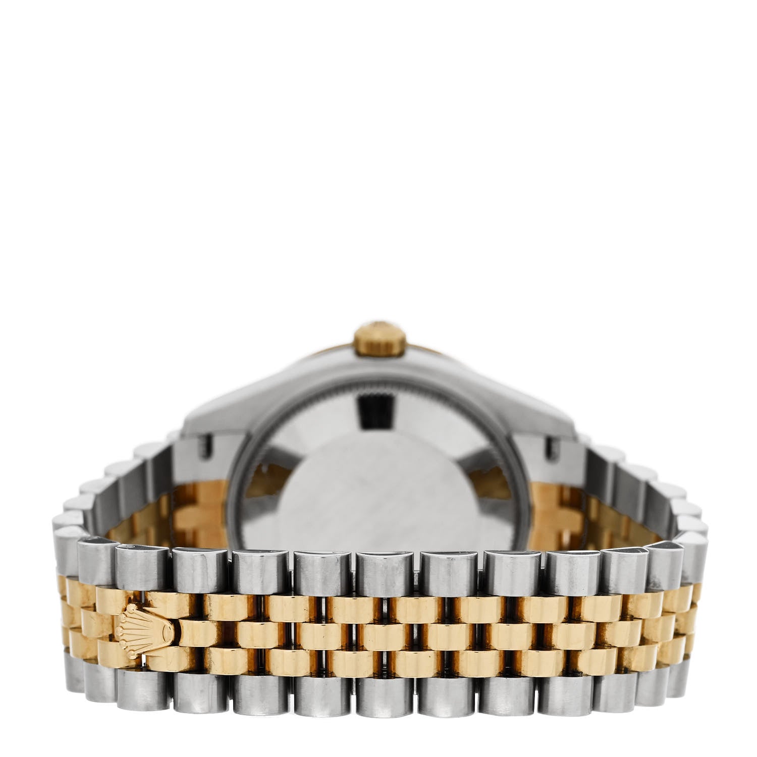 Rolex Stainless Steel 18K Yellow Gold Diamond Bezel Mother of Pearl 31mm Oyster Perpetual Datejust Watch 278383RBR 3 of 5