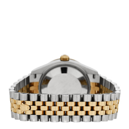 Rolex Stainless Steel 18K Yellow Gold Diamond Bezel Mother of Pearl 31mm Oyster Perpetual Datejust Watch 278383RBR 3 of 5