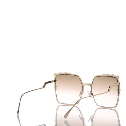 Fendi Square Dots Sunglasses FF 0259/S Black 4 of 8