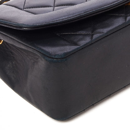 Chanel Lambskin Quilted Small Single Flap Black 6 of 10