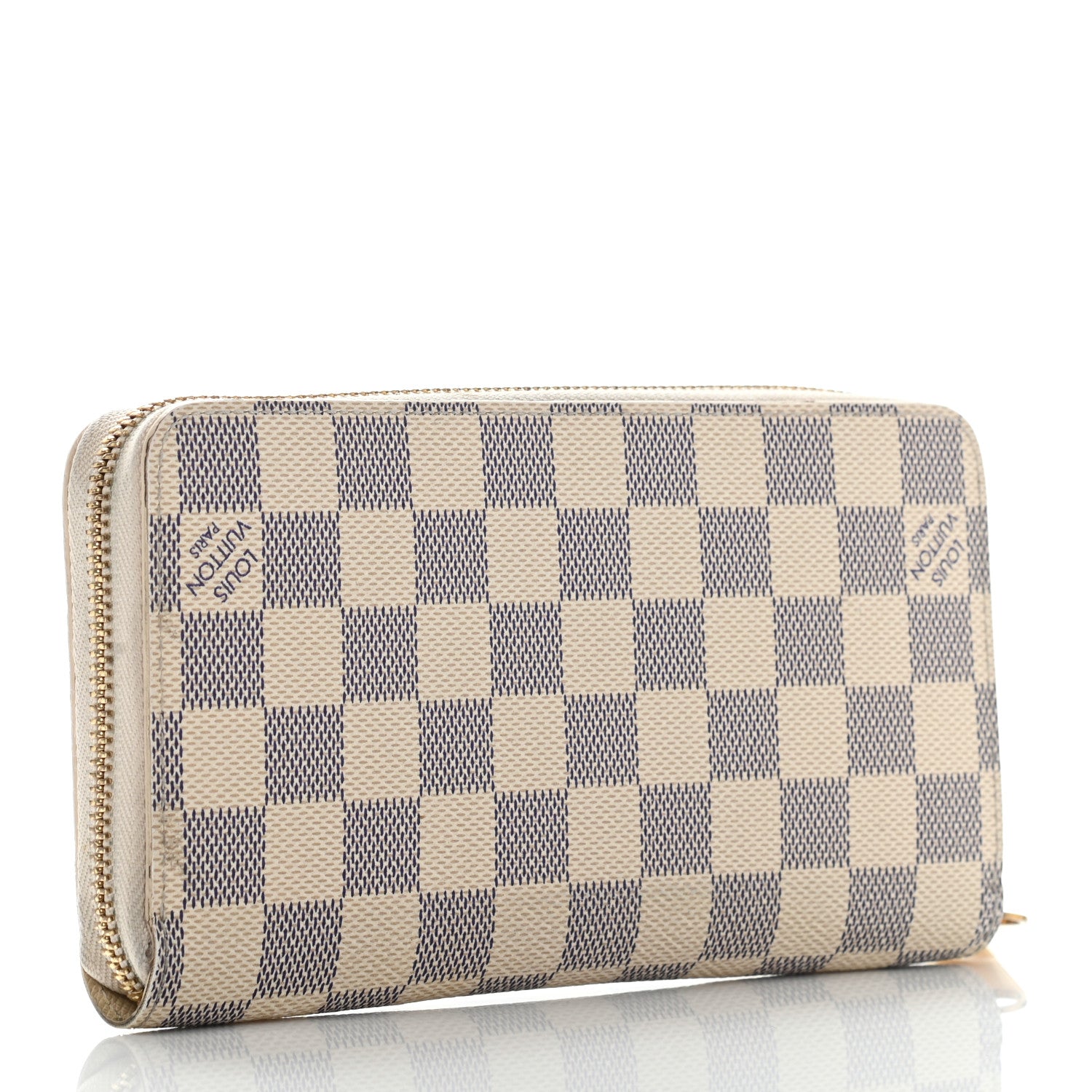 Louis Vuitton Damier Azur Zippy Wallet 3 of 15