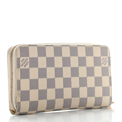 Louis Vuitton Damier Azur Zippy Wallet 3 of 15