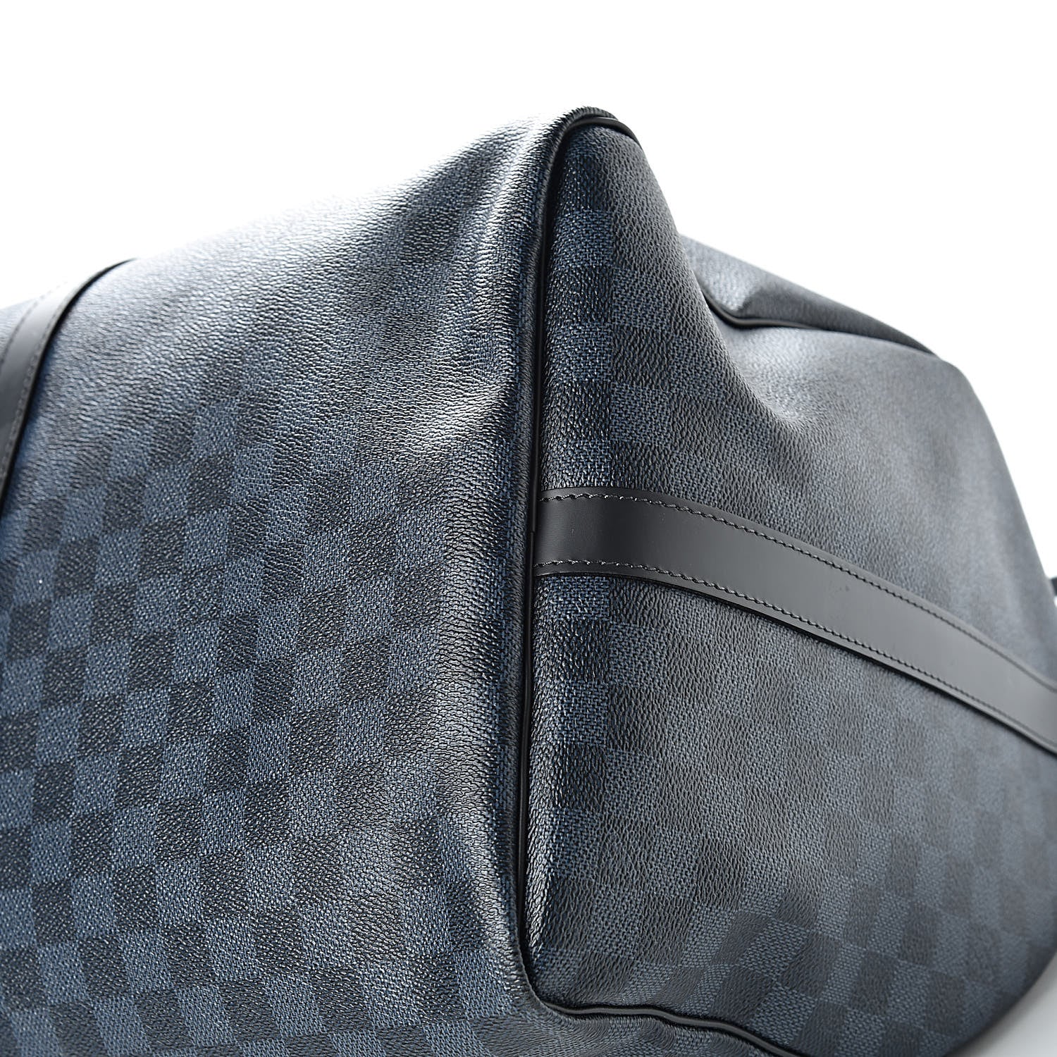 Louis Vuitton Damier Cobalt Jungle Keepall Bandouliere 55 10 of 15