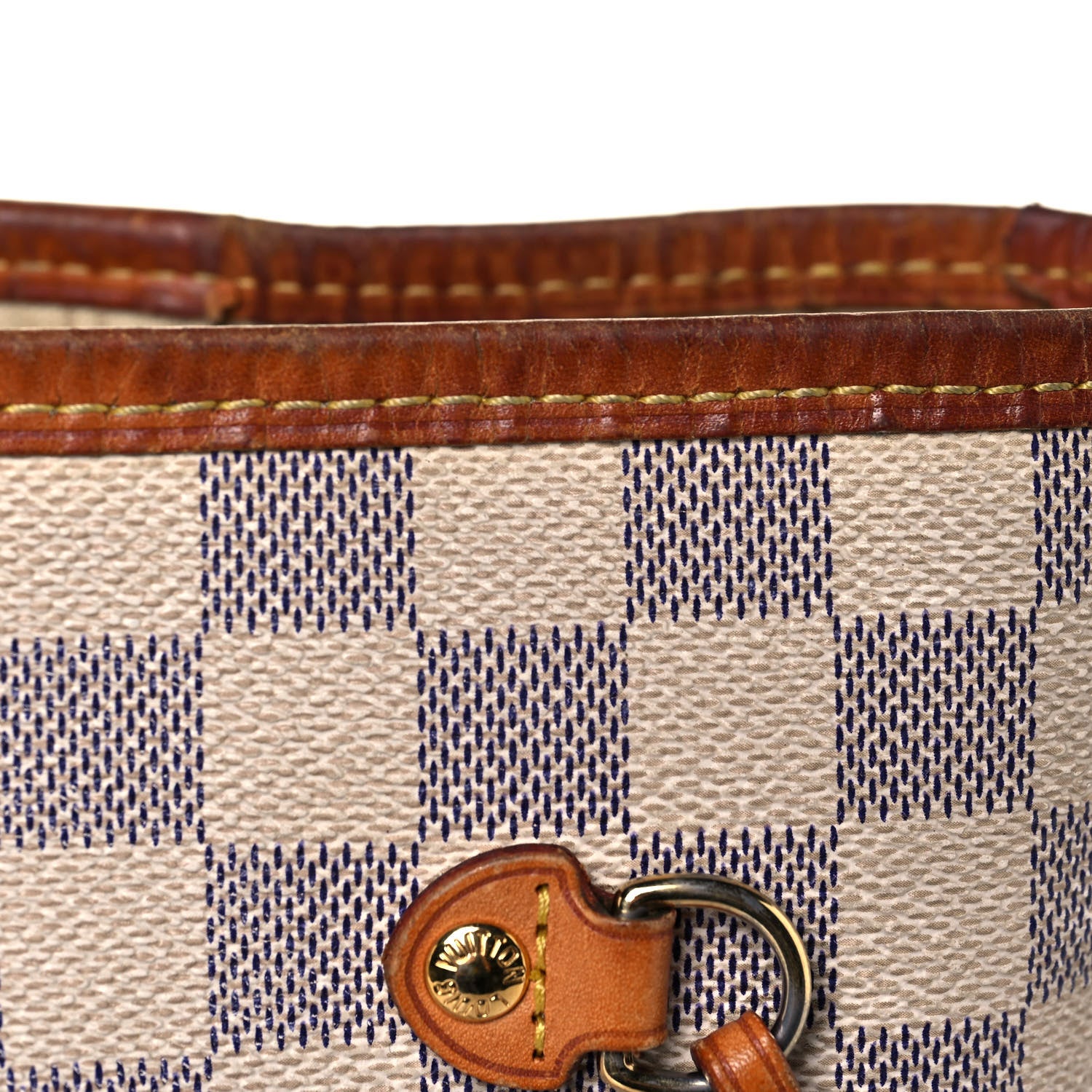 Louis Vuitton Damier Azur Neverfull MM 21 of 25