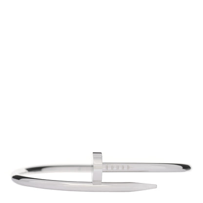 Cartier 18K White Gold Juste Un Clou Bracelet 18 1 of 5