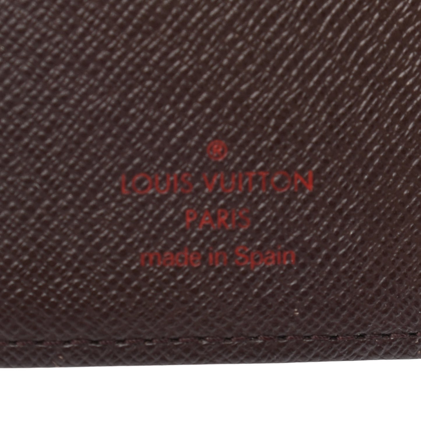 Damier Ebene Small Ring Agenda Cover