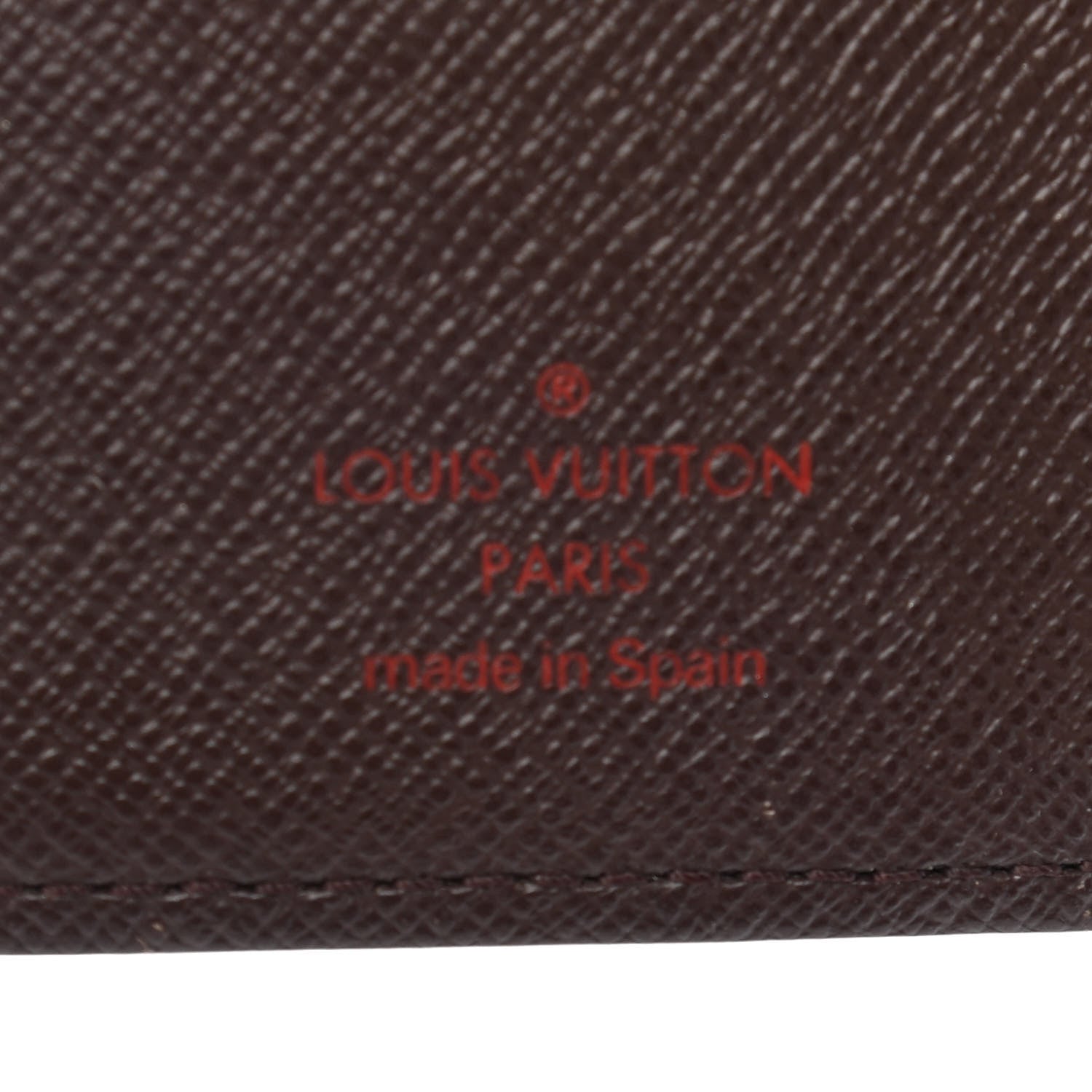 Louis Vuitton Damier Ebene Small Ring Agenda Cover 5 of 6