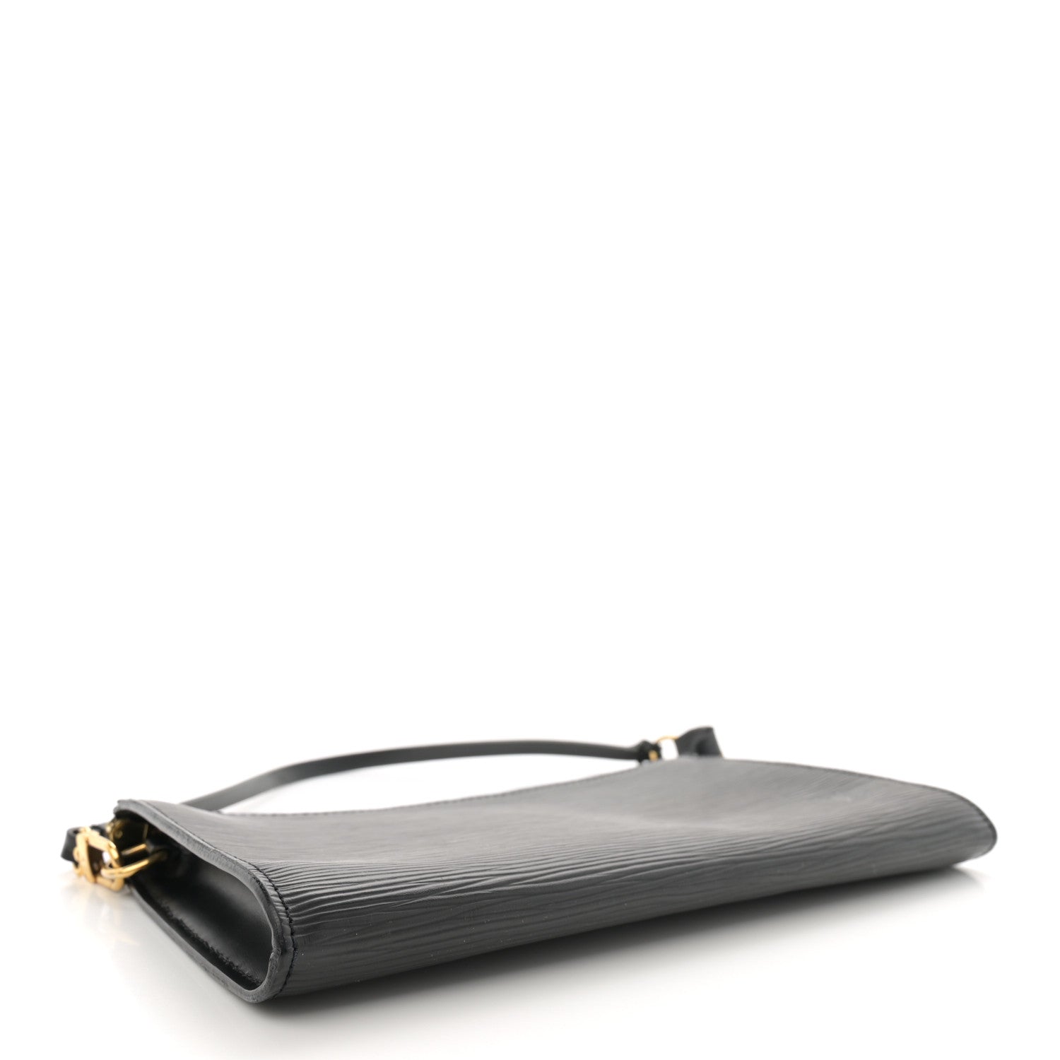 Louis Vuitton Epi Pochette Accessories 24 Black 4 of 10