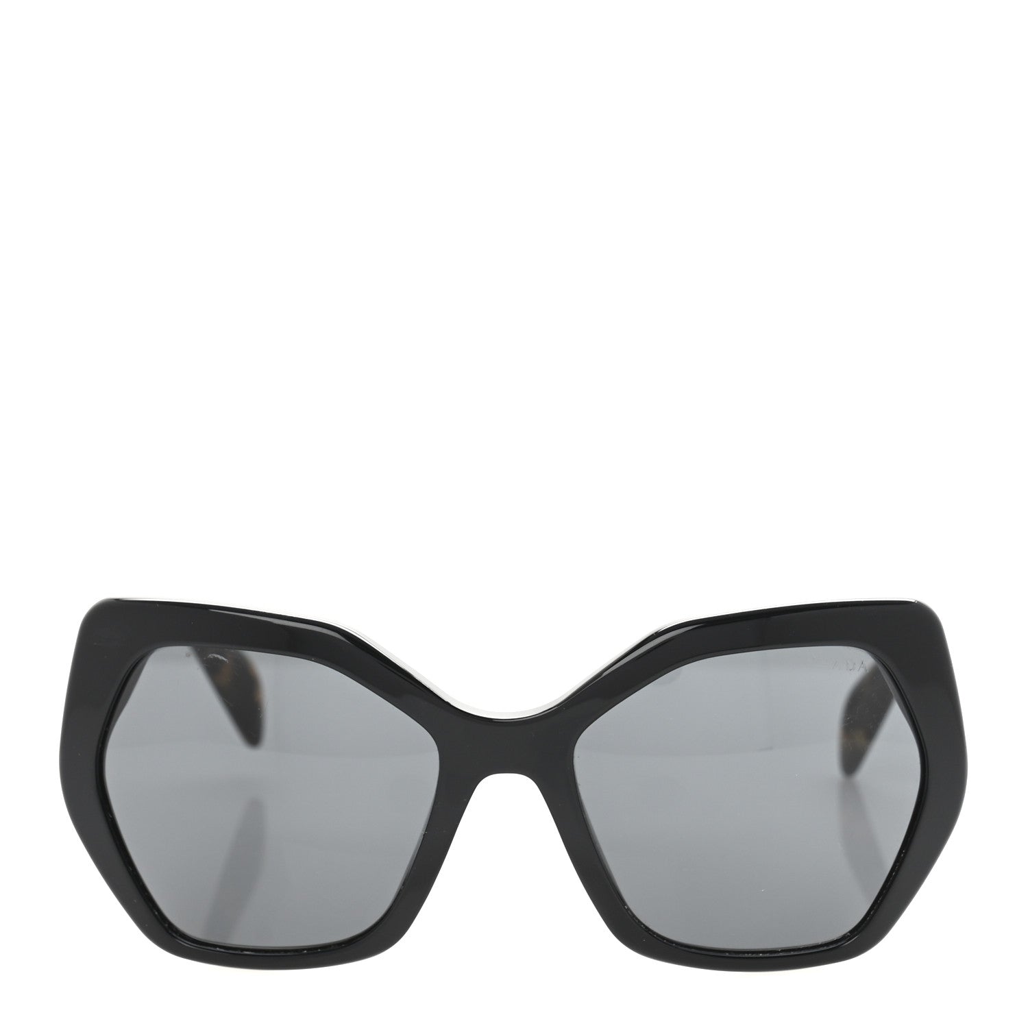 Prada Sunglasses SPR 16R Black Tortoise 2 of 8