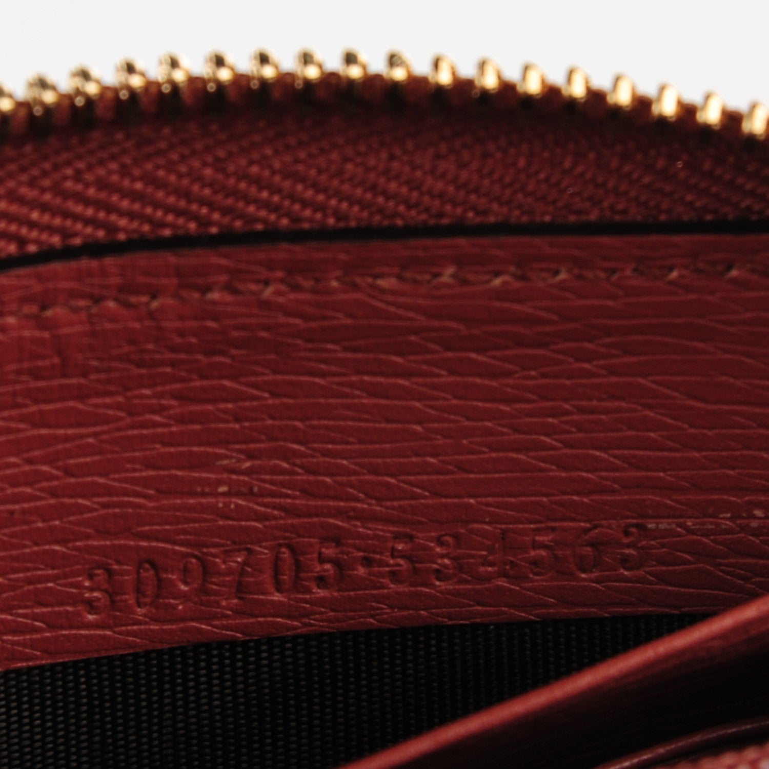 Gucci Textured Calfskin Large Betty Zip Around Wallet Pink 7 of 8