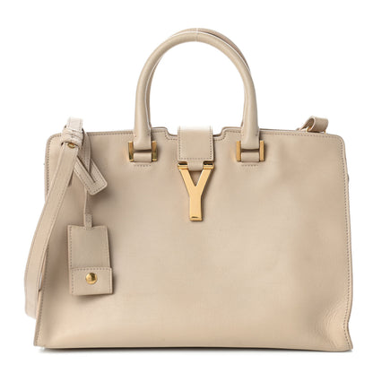 Saint Laurent Calfskin Small Classic Y Cabas Beige 1 of 7
