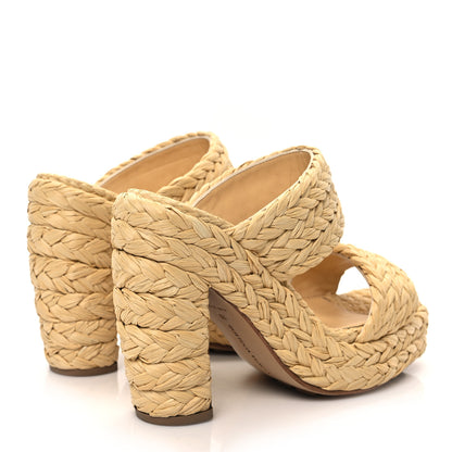 Bottega Veneta Trinity Weave Canalazzo Sandals 39 Maple 4 of 7