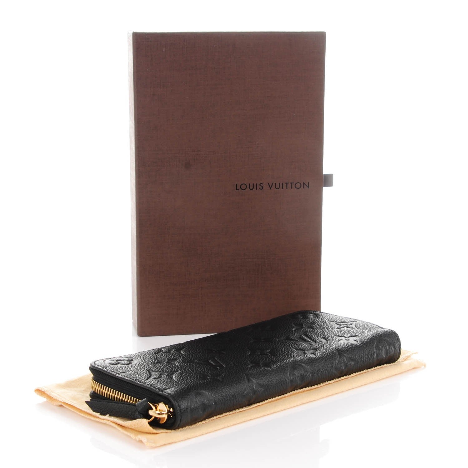 Louis Vuitton Empreinte Clemence Wallet Black 4 of 9