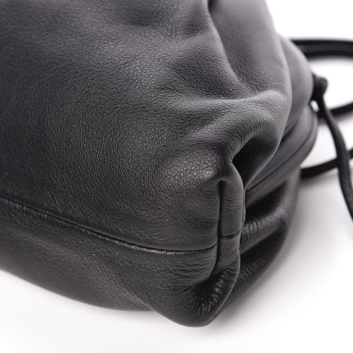 Bottega Veneta Butter Calfskin The Mini Pouch Black 9 of 10