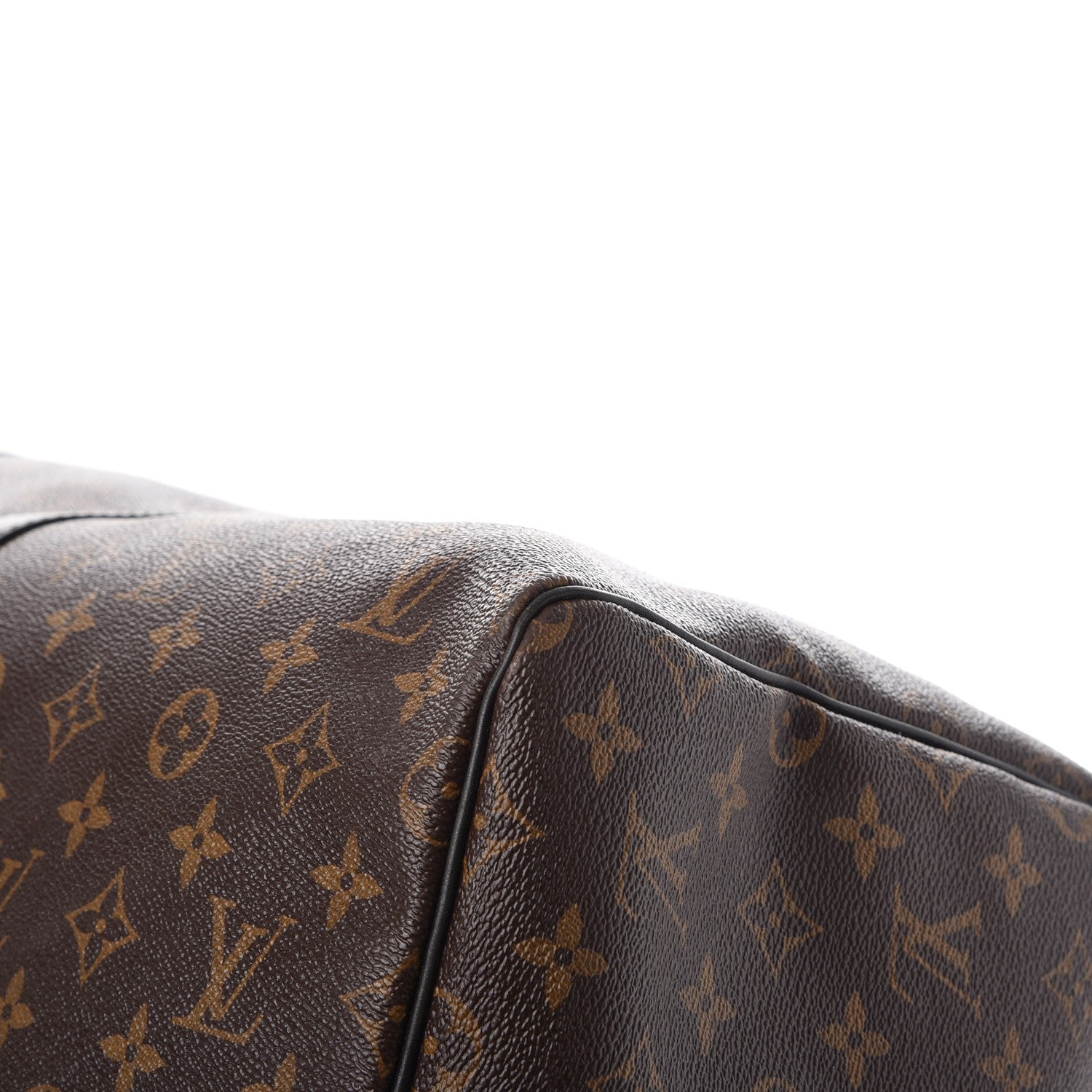 Louis Vuitton Monogram Macassar Keepall Bandouliere 55 12 of 13