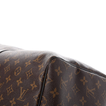Louis Vuitton Monogram Macassar Keepall Bandouliere 55 12 of 13