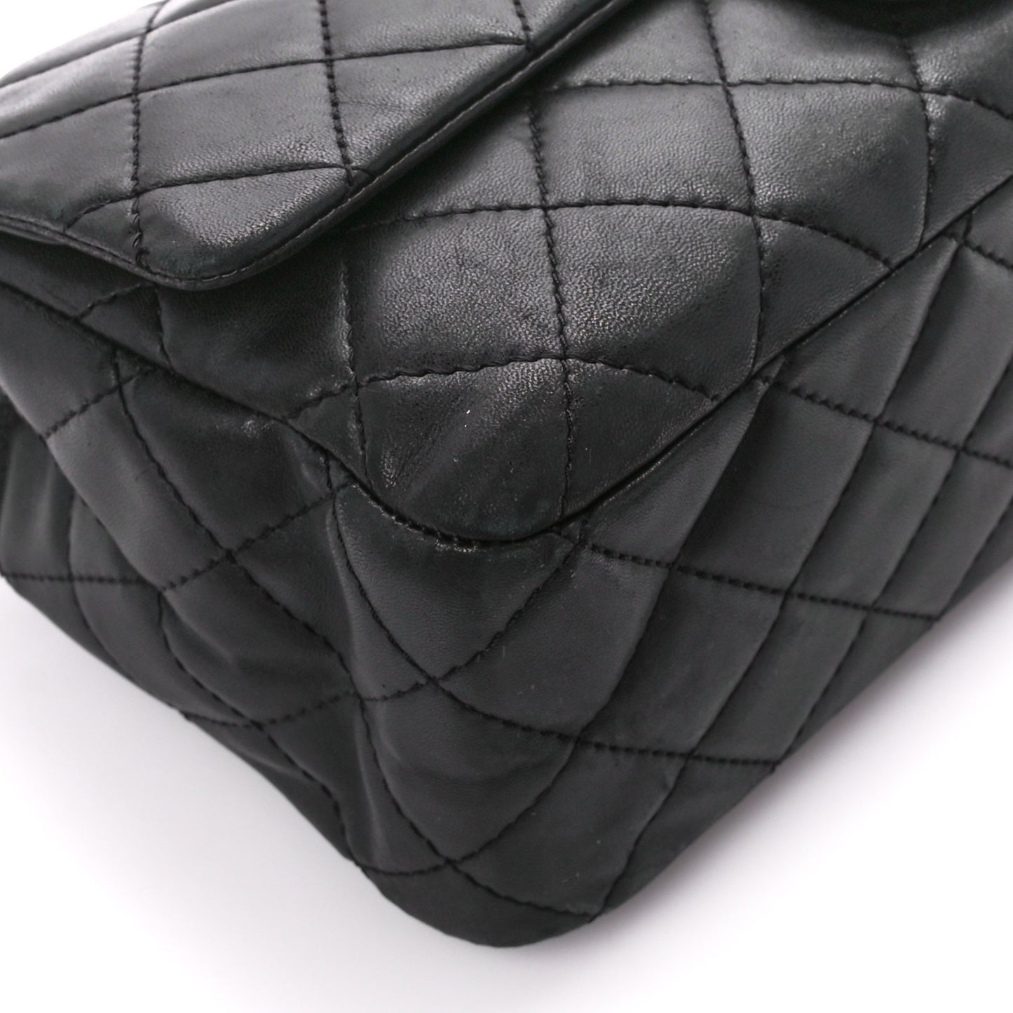 Lambskin Quilted 2.55 Reissue 227 Flap Black