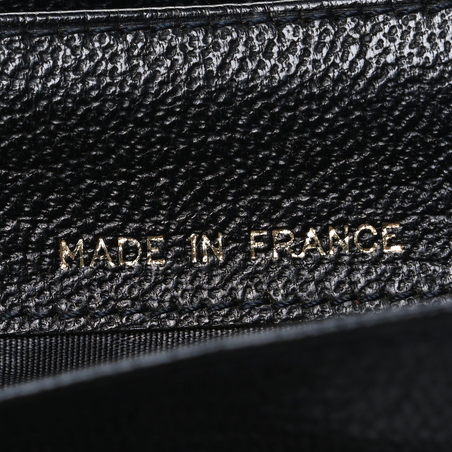 Goatskin Yen Wallet Black