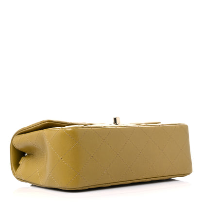 Chanel Lambskin Quilted Mini Rectangular Flap Green 3 of 11