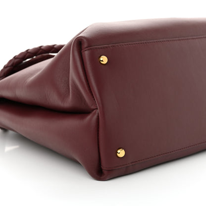 Bottega Veneta Silky Calfskin Medium Ciao Ciao Barolo 10 of 12