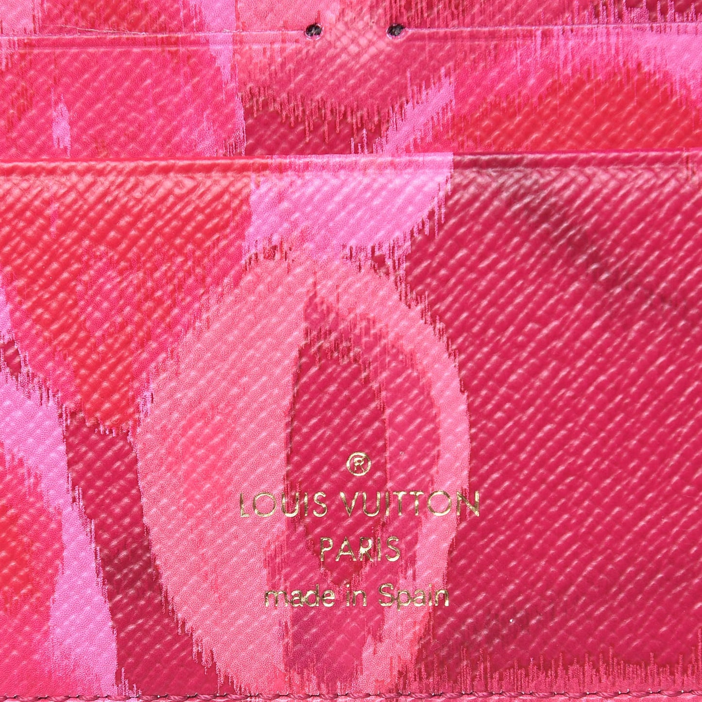 Monogram Articles de Voyage Ikat Insolite Wallet Rose Indien