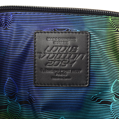Louis Vuitton Lambskin Puffer A4 Pouch Black 7 of 8