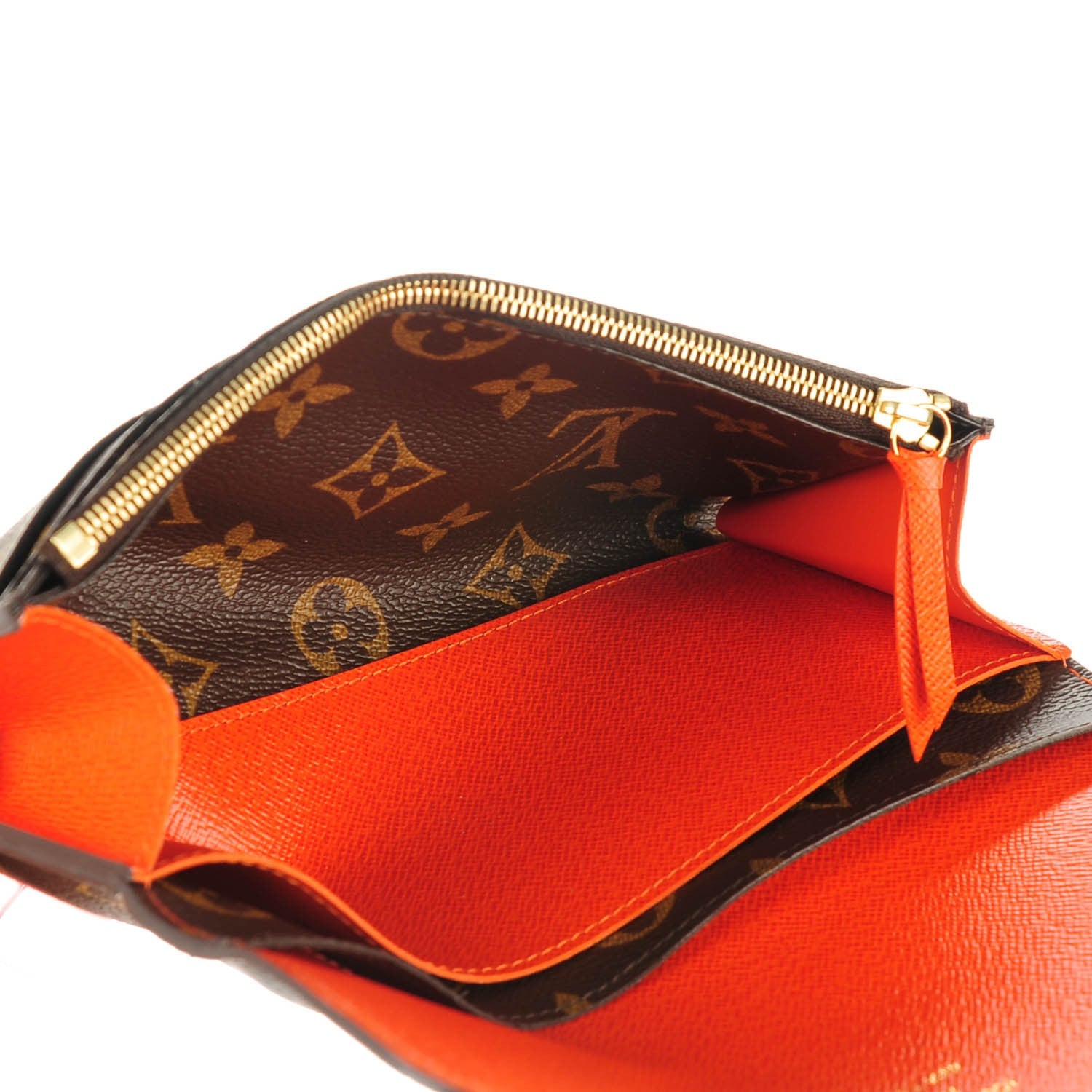Louis Vuitton Monogram Emilie Wallet Piment 7 of 7