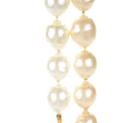 Chanel Pearl CC Long Necklace 6 of 7