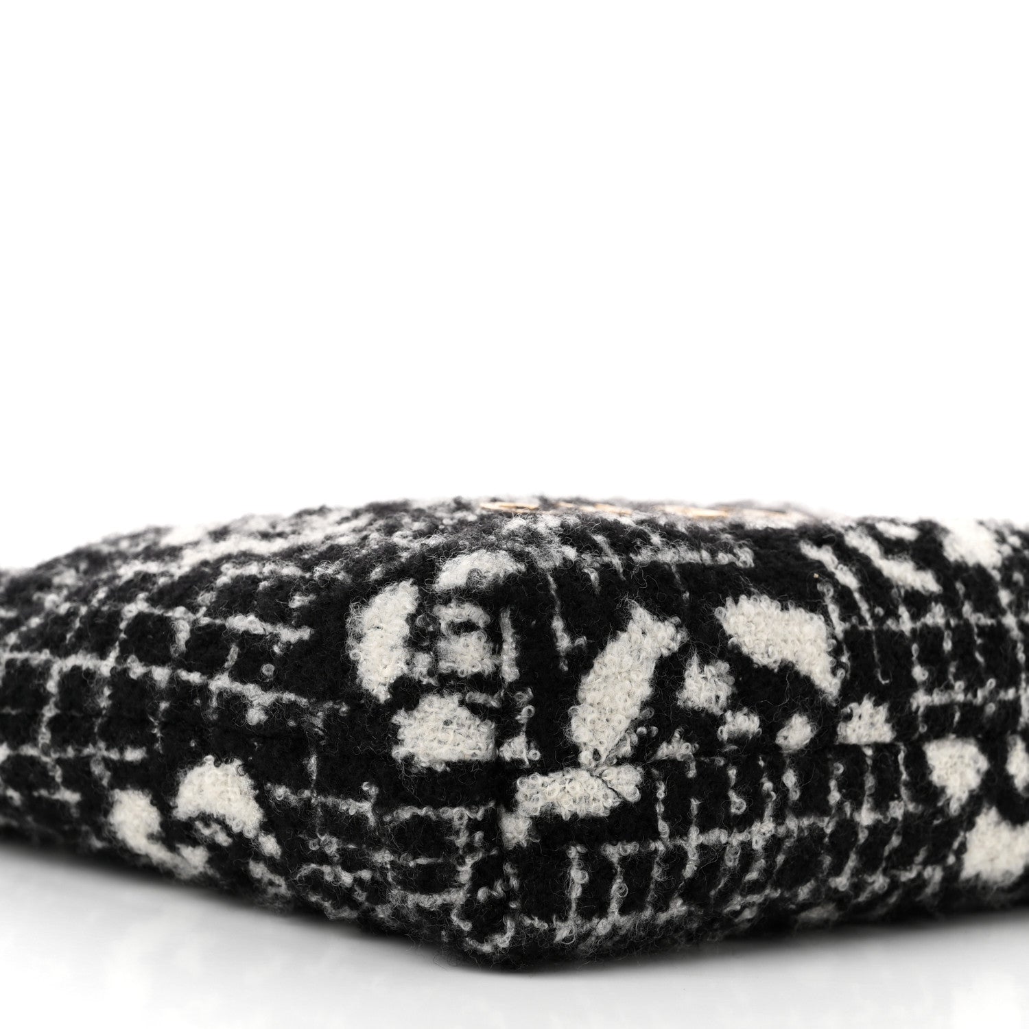 Chanel Cashmere Mini Chanel 22 Black White 9 of 11