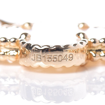 Van Cleef & Arpels 18K Yellow Gold Mother of Pearl 5 Motifs Vintage Alhambra Bracelet 5 of 6